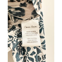 Perrin Top in Blue and White Floral - XL