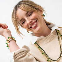 Kate Brass Stretch Bracelet