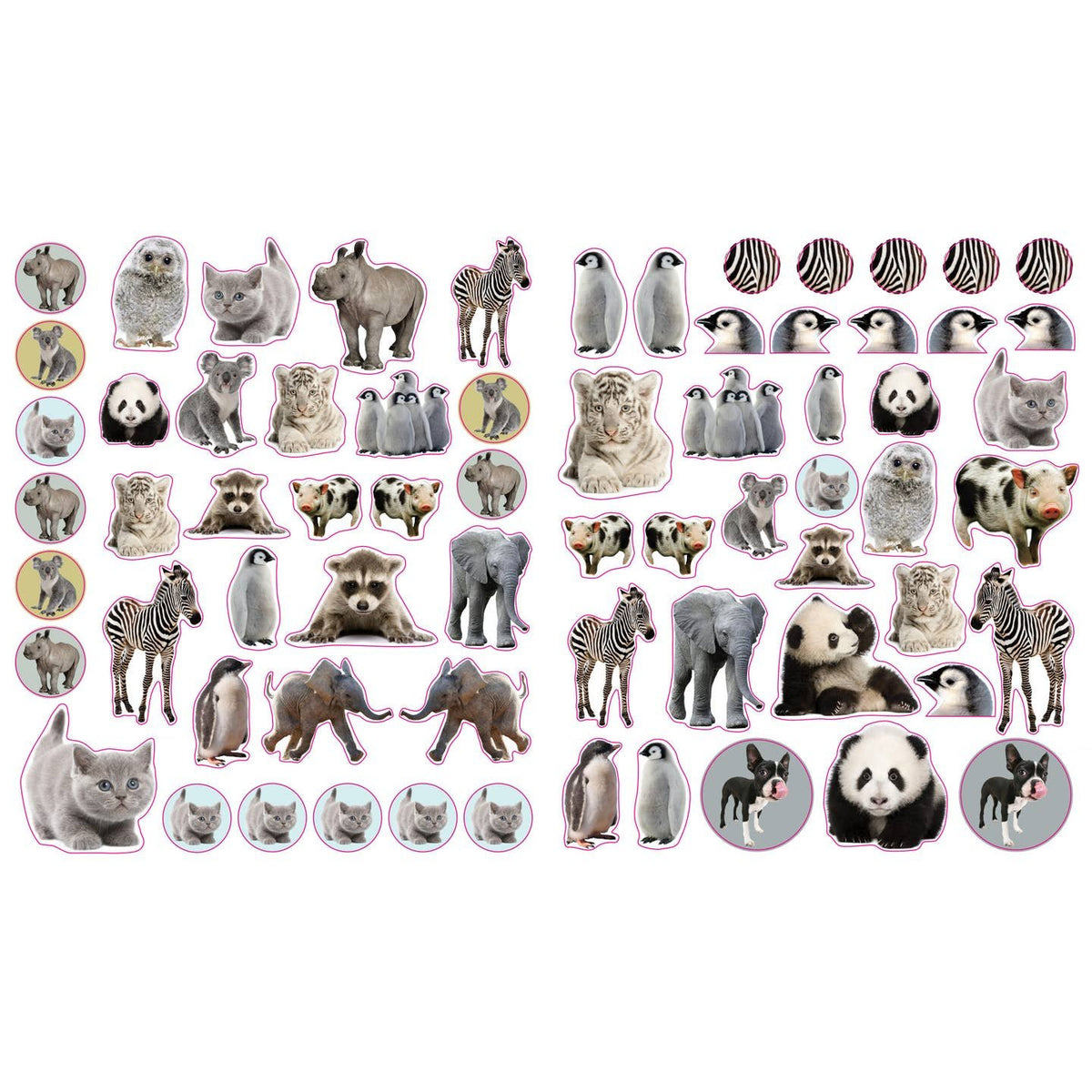 Eyelike Stickers: Baby Animals
