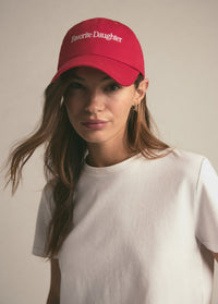 The Classic Logo Baseball Hat in Red/White