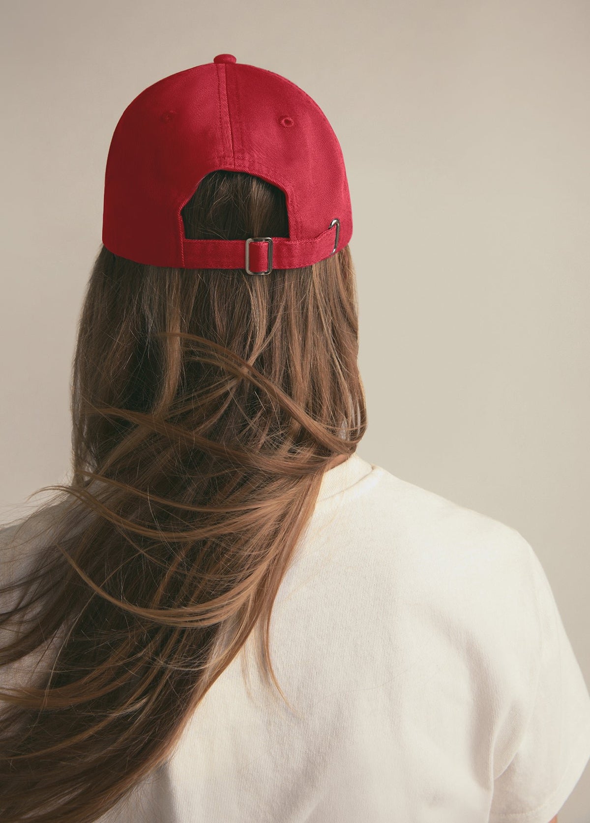 The Classic Logo Baseball Hat in Red/White