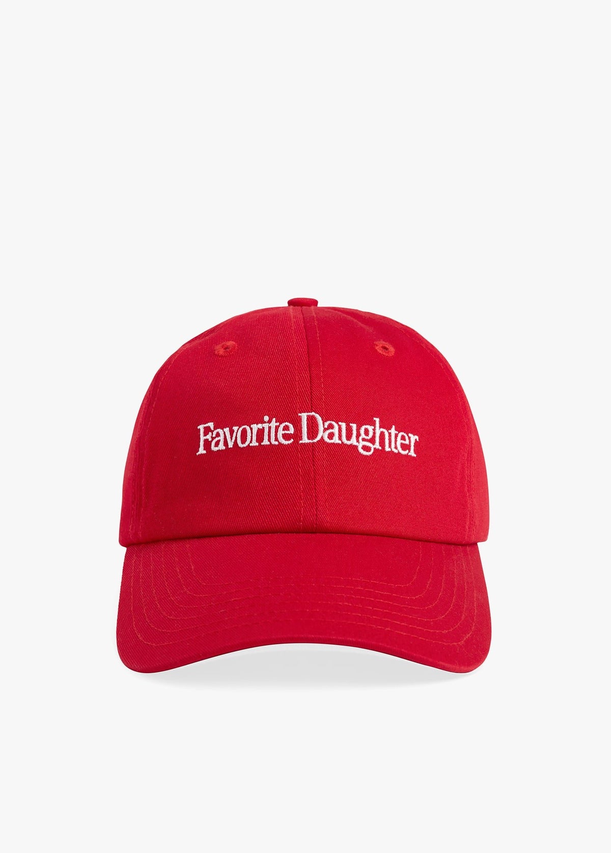 The Classic Logo Baseball Hat in Red/White