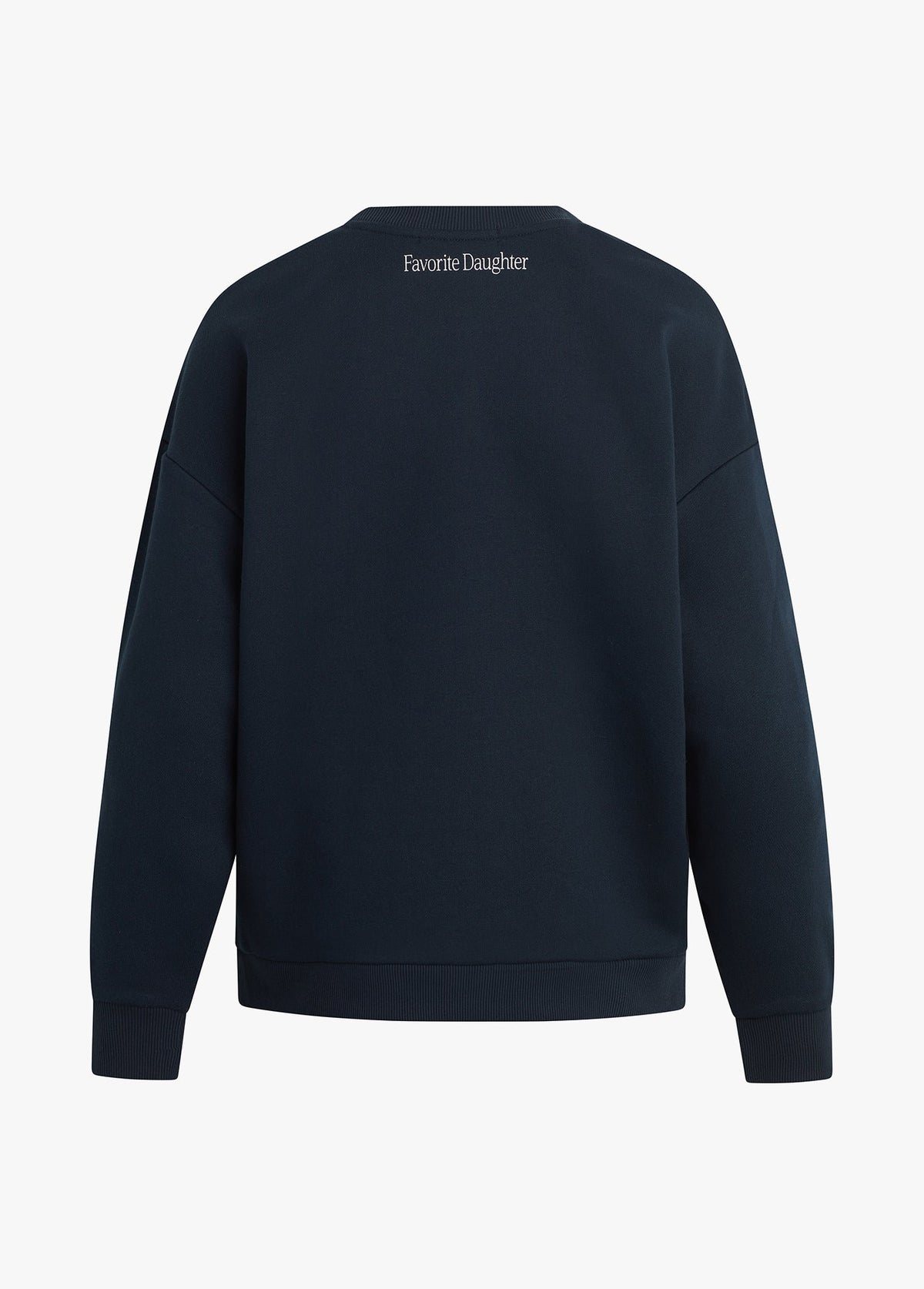 Favorite Sister Heart Logo Sweatshirt in Navy