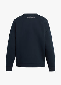 Favorite Sister Heart Logo Sweatshirt in Navy