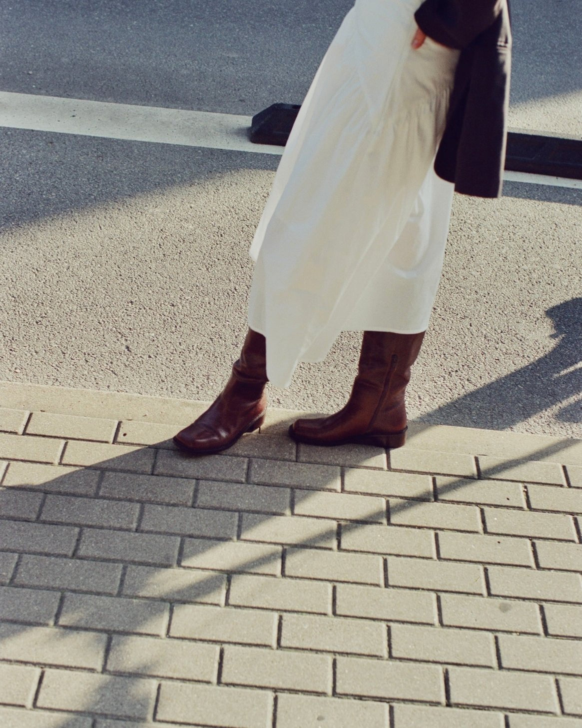 Franklin Knee-High Boot in Brown