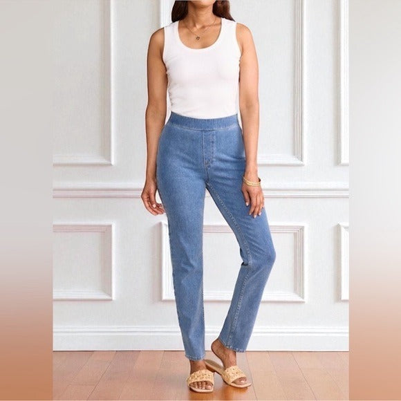 Ultimate Denim Pull-On Slim Leg Jeans
