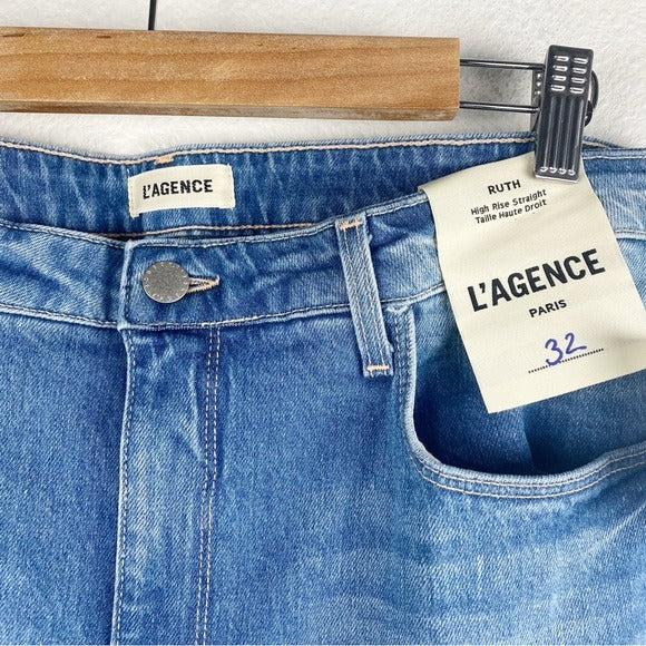 Ruth Straight-Leg Jean in Cowan Size 32