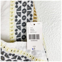 Quincy Eyelet Linen Blend Skirt Size 0