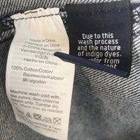 NWT Denim Raw Hem Mini Wrap Skirt Size 2
