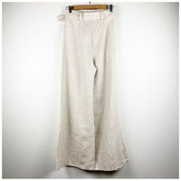 Dahlia Linen Pant in Natural Size 6