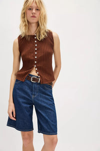 Tilly Vest in Honey Bronze