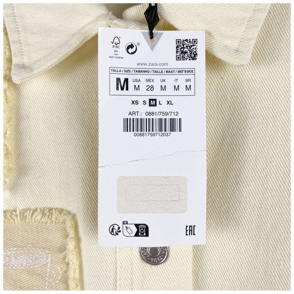 Overshirt Jacket With Embroidered‎ Patches