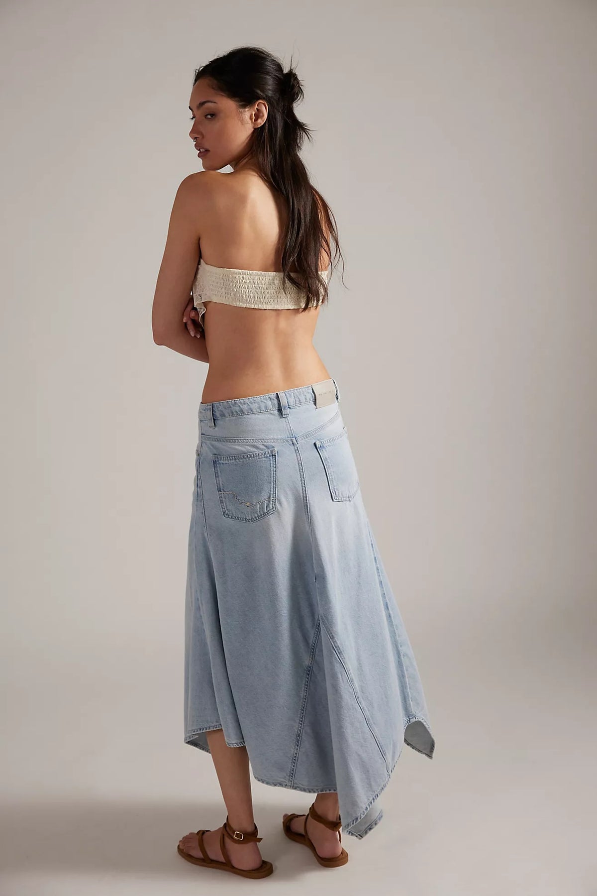 Aquarius Maxi Skirt in Frostwire
