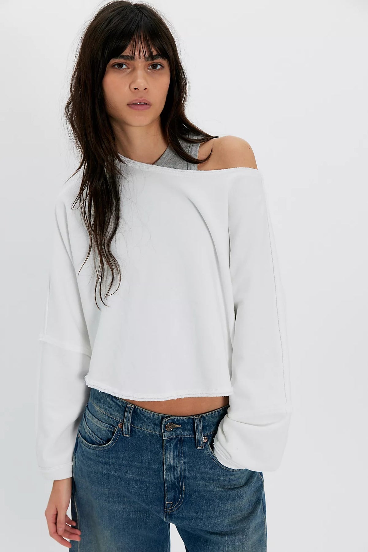 To The East Pullover in Ivory