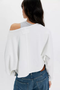 To The East Pullover in Ivory