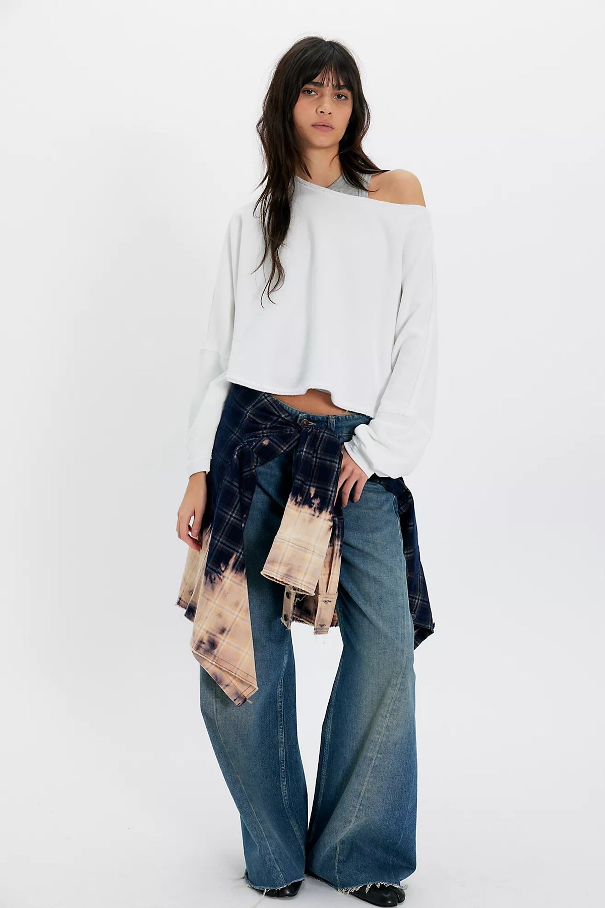 To The East Pullover in Ivory