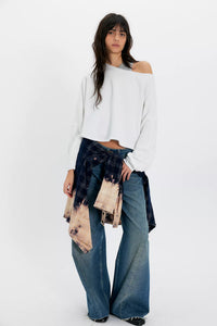 To The East Pullover in Ivory