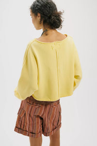 To The East Pullover in Double Butter