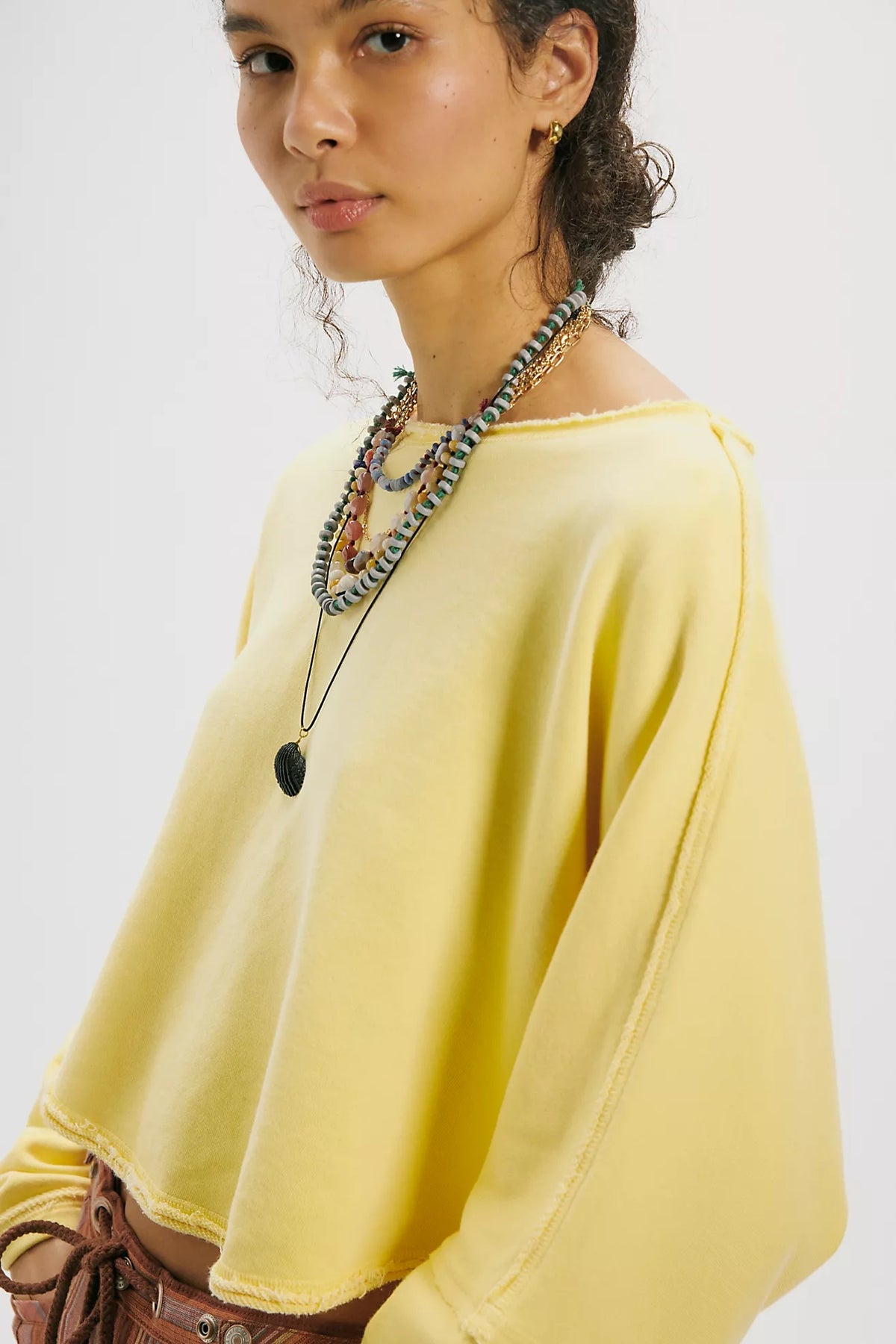 To The East Pullover in Double Butter