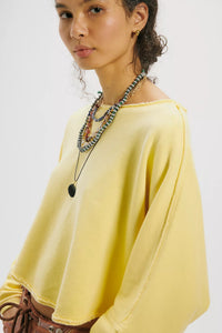 To The East Pullover in Double Butter