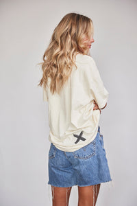 Bronc Short Sleeve in Ivory
