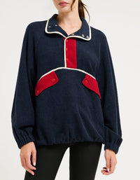 Flashback Pullover in Navy