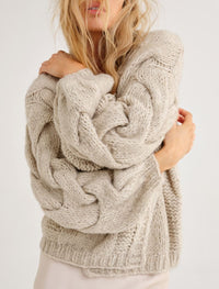 Mimi Cardigan in Oat