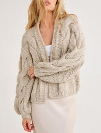 Mimi Cardigan in Oat