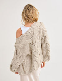 Mimi Cardigan in Oat