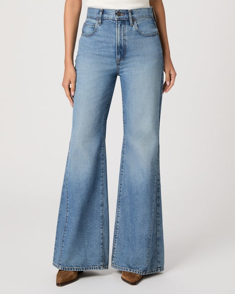 Callie 32" Inset Flare Jean in Elysian