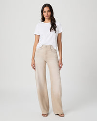 Arellia 32" Barrel Leg Jean in Soft Sepia