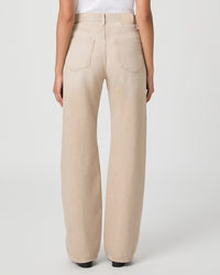 Arellia 32" Barrel Leg Jean in Soft Sepia