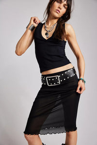 Neria Tank in Black