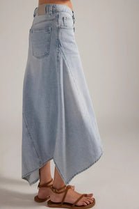 Aquarius Maxi Skirt in Frostwire