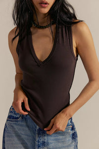 Neria Tank in Double Espresso
