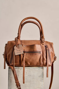 Baby Emerson Tote Bag in Saddle