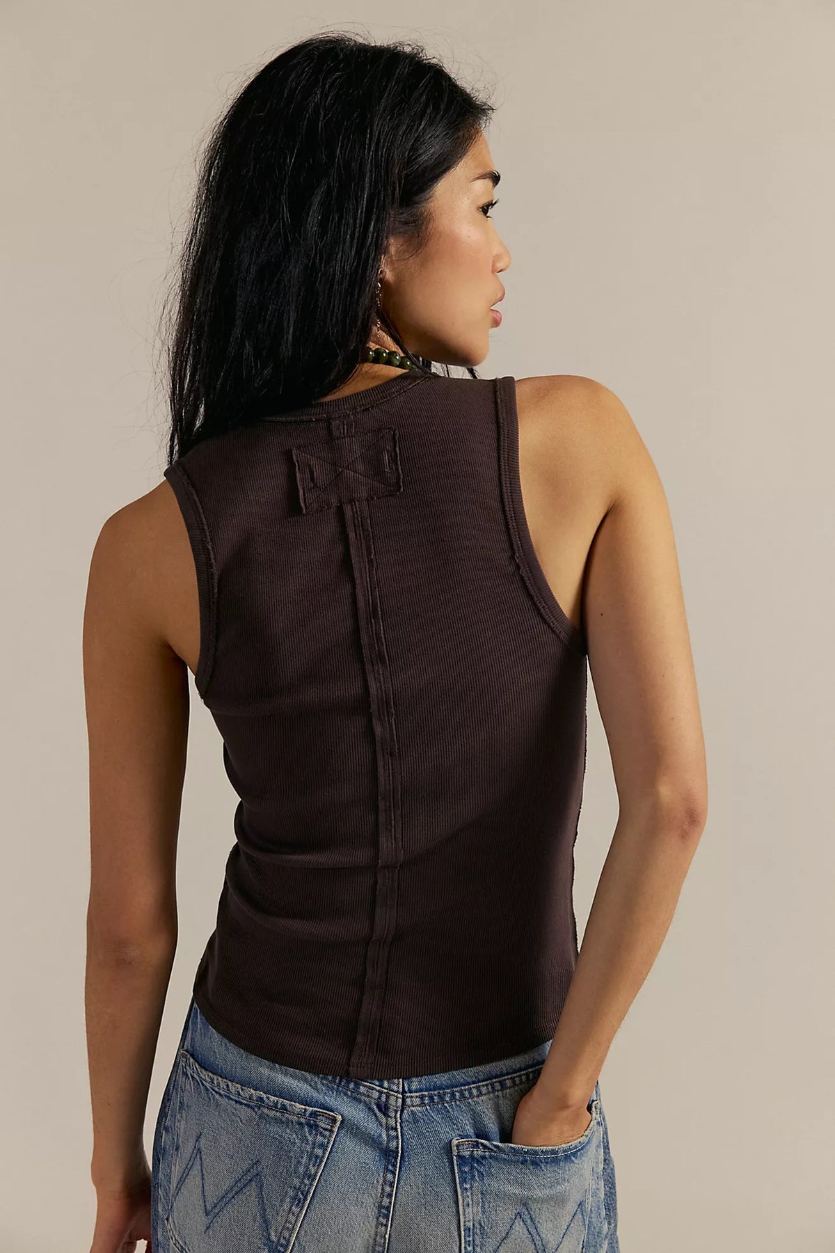 Neria Tank in Double Espresso