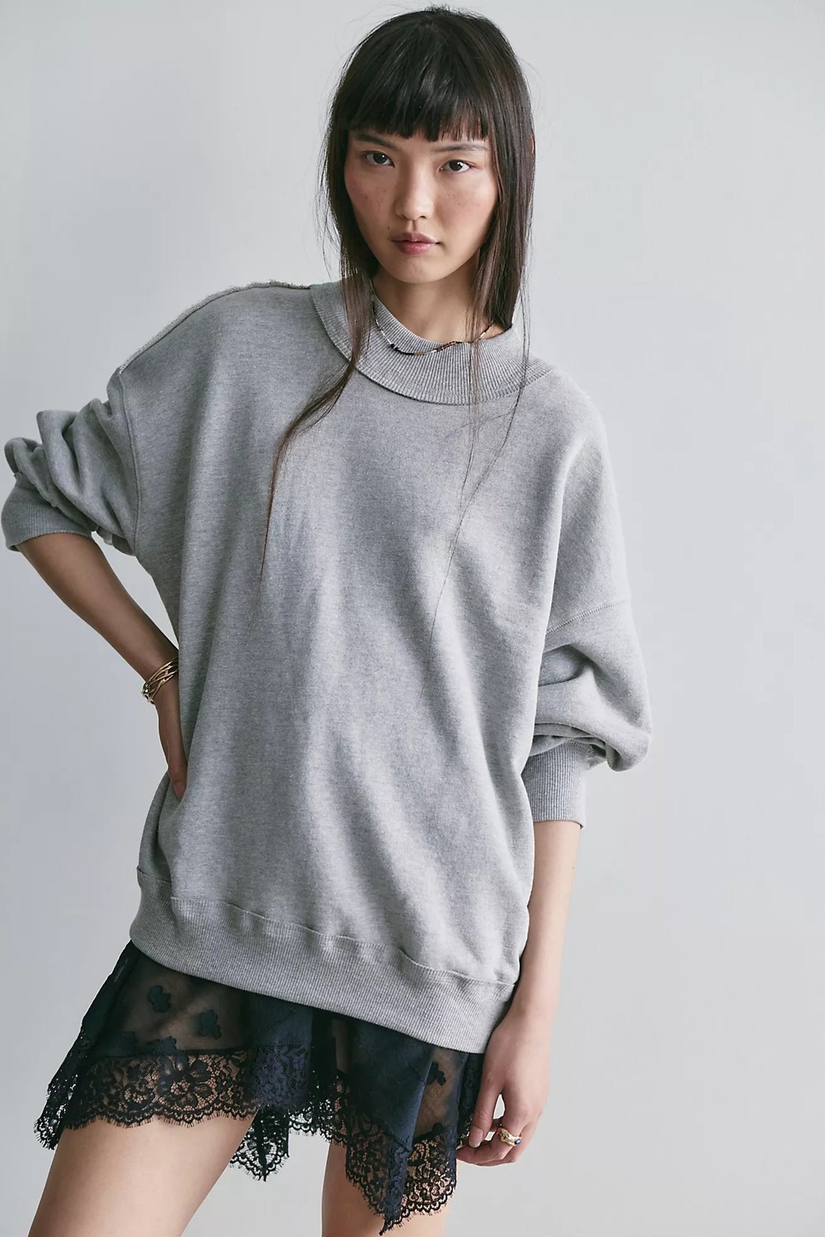 Palm Springs Turtle in Heather Grey