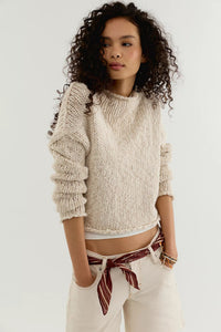 Opal Knit Sweater in Tea