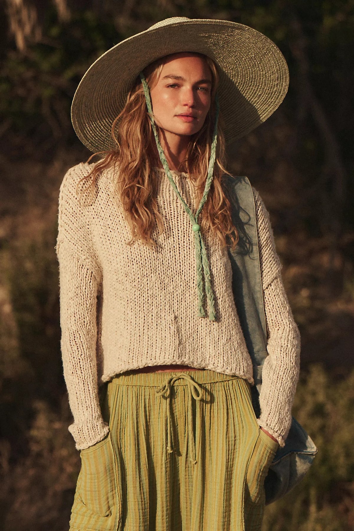 Opal Knit Sweater in Tea