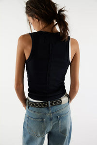 Neria Tank in Black