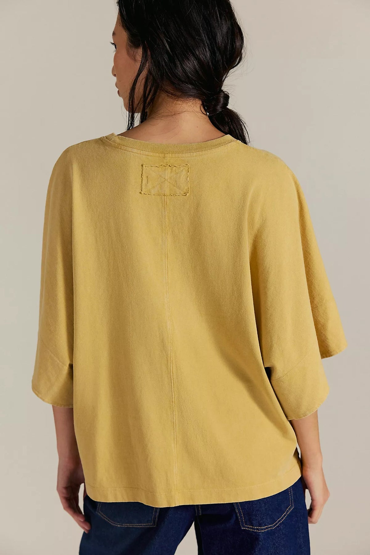Atlas Dolman Tee in Fallen Leaf