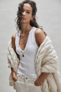 Neria Tank in Ivory