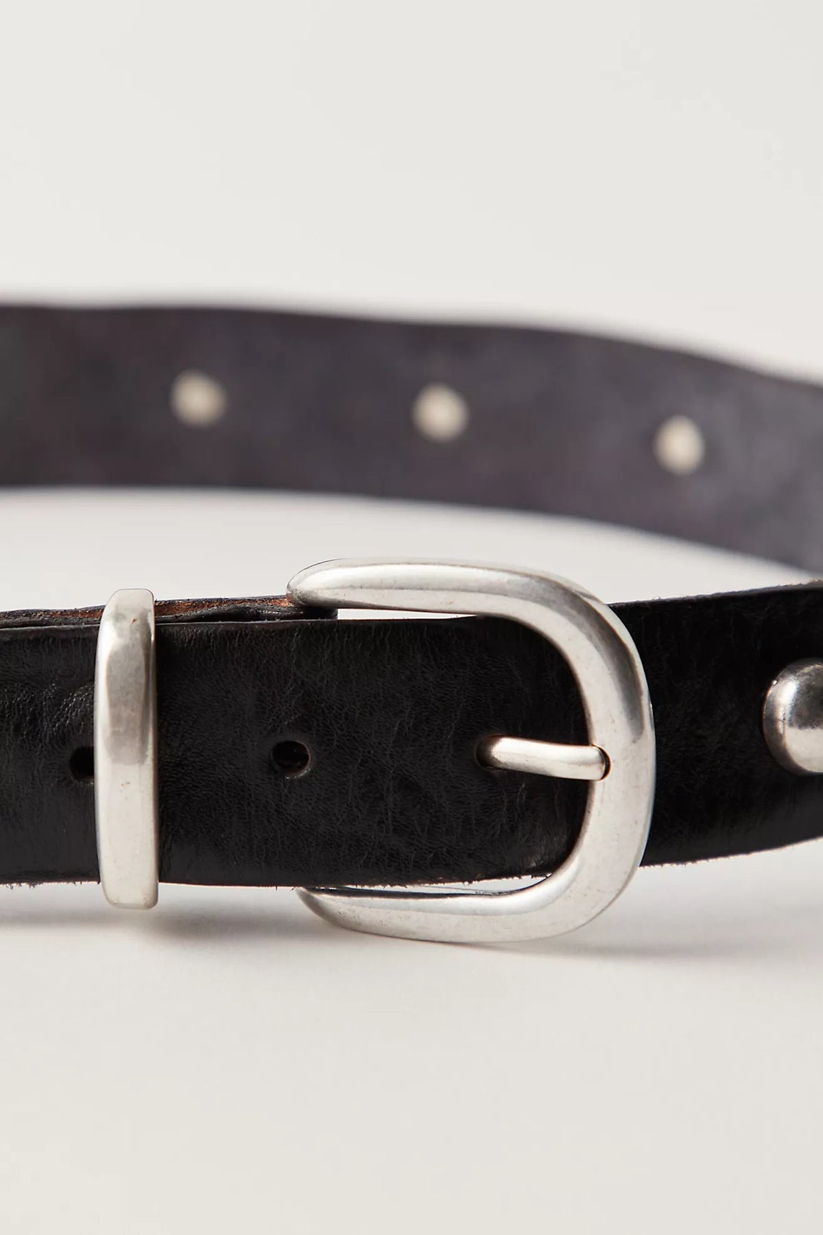 Rhodes Stud Belt in Black