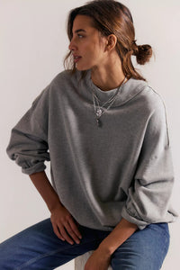 Palm Springs Turtle in Heather Grey