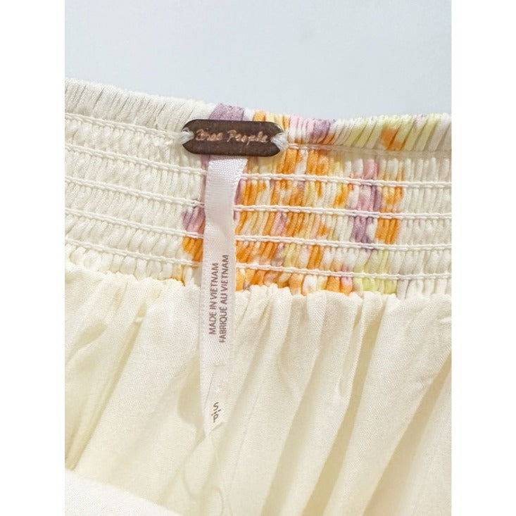Laura Printed Midi Dress in Tea Combo - Small