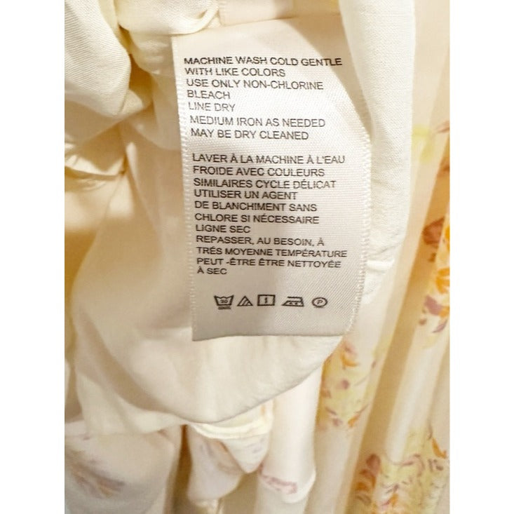 Laura Printed Midi Dress in Tea Combo - Small