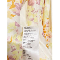 Laura Printed Midi Dress in Tea Combo - Small