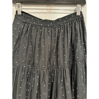 The Boating Skirt in Black Polka Dot - 0