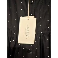 The Boating Skirt in Black Polka Dot - 0
